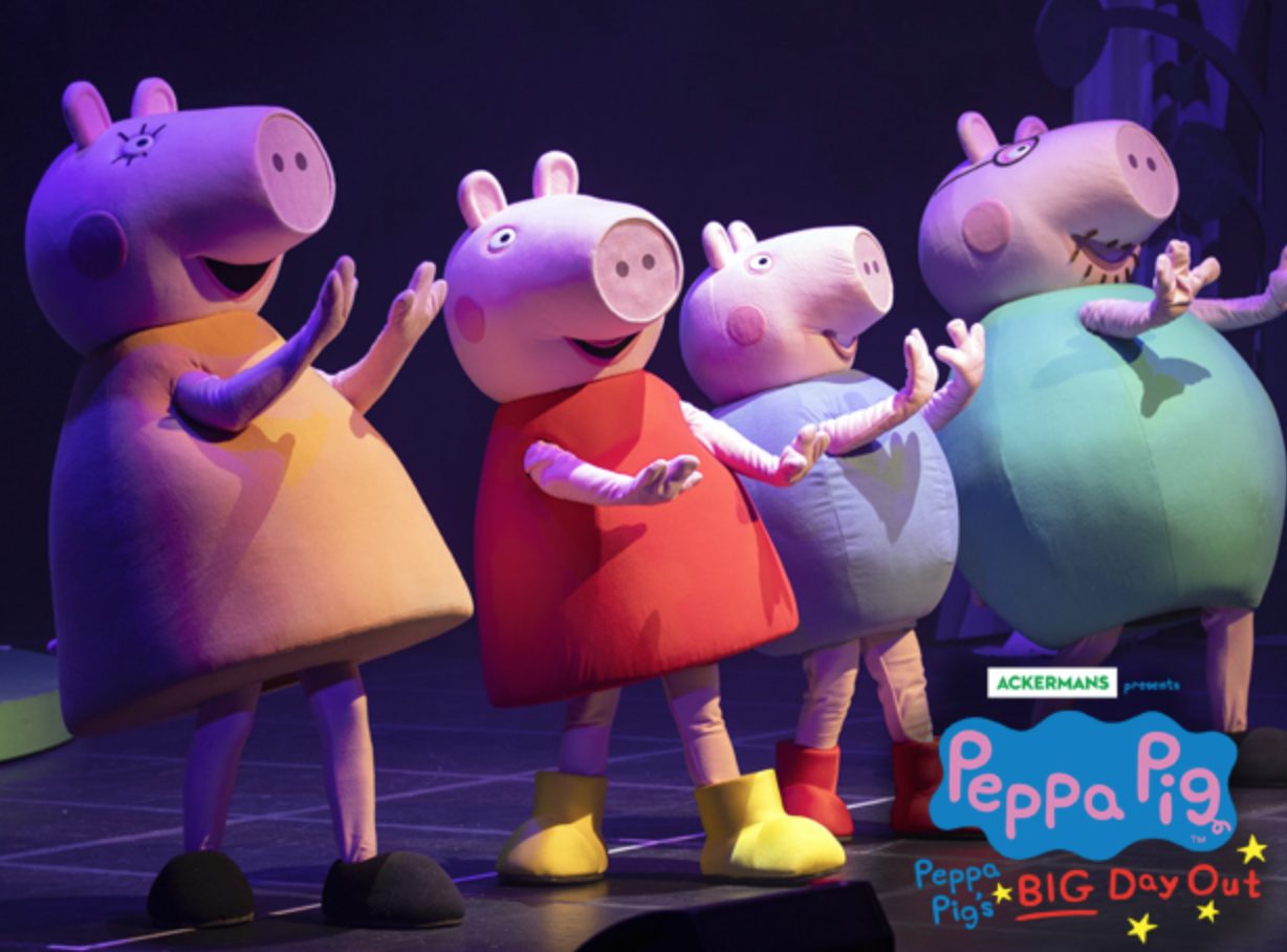 Pepper Pig's big day out at Emperor's Palace