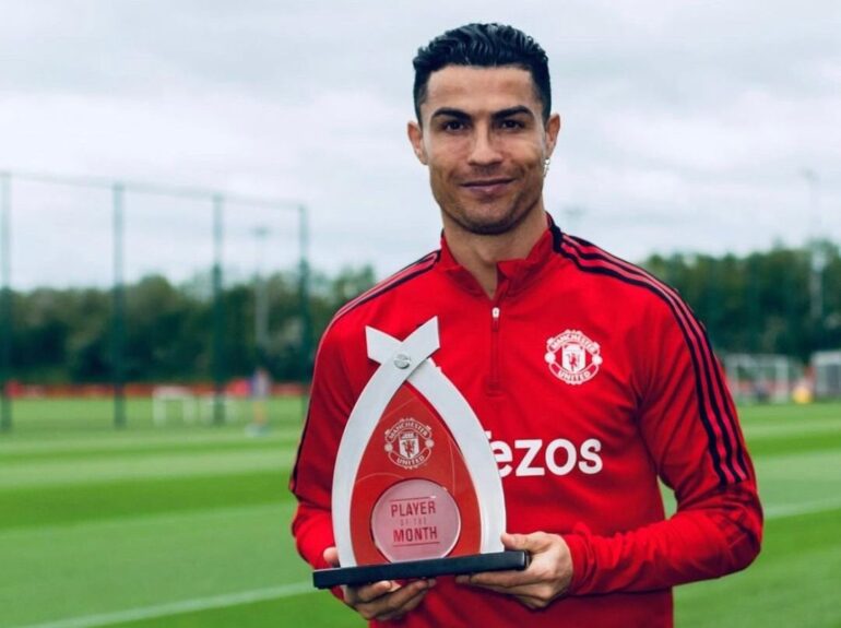 Cristiano Ronaldo named EPL Player of the Month KAYA 959