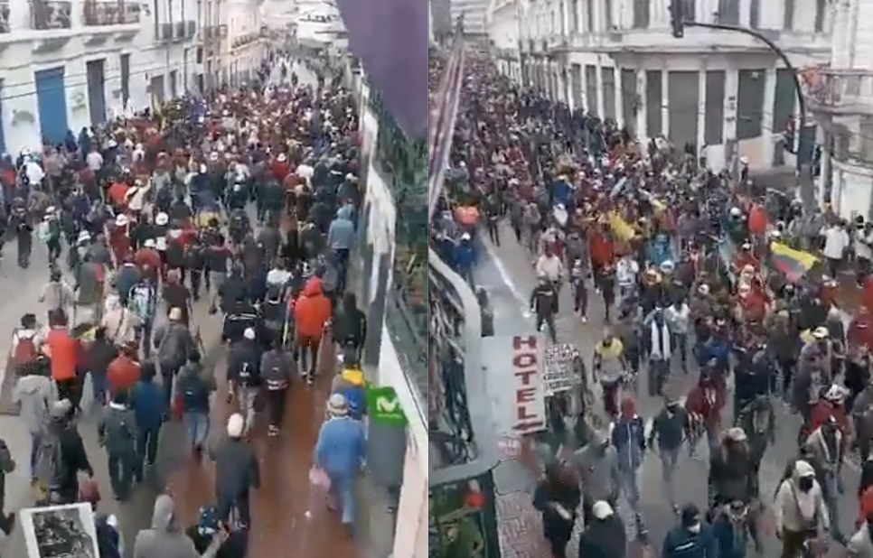 WATCH Ecuador intensifies protest against inflation and rising fuel costs