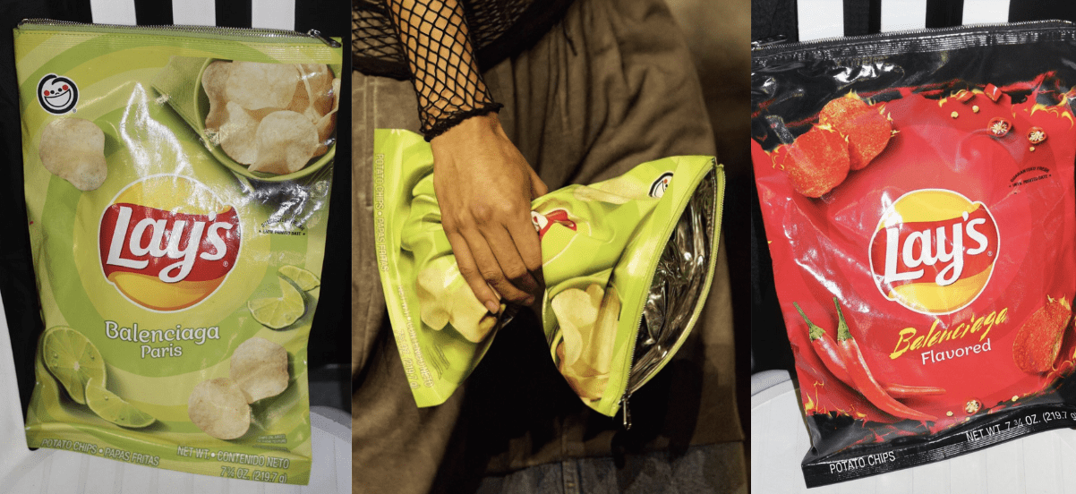 Balenciaga's Lay’s potato chip-inspired handbags cost R 27 000