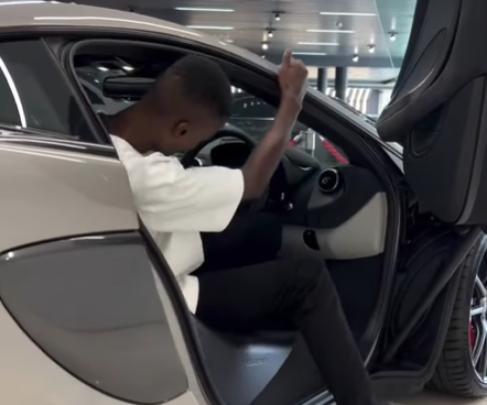 King Monada shows off his new 3 million rand luxury ride