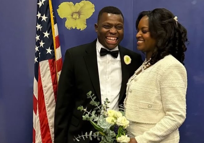 PICS: ZuluBoy ties the knot to his American sweetheart